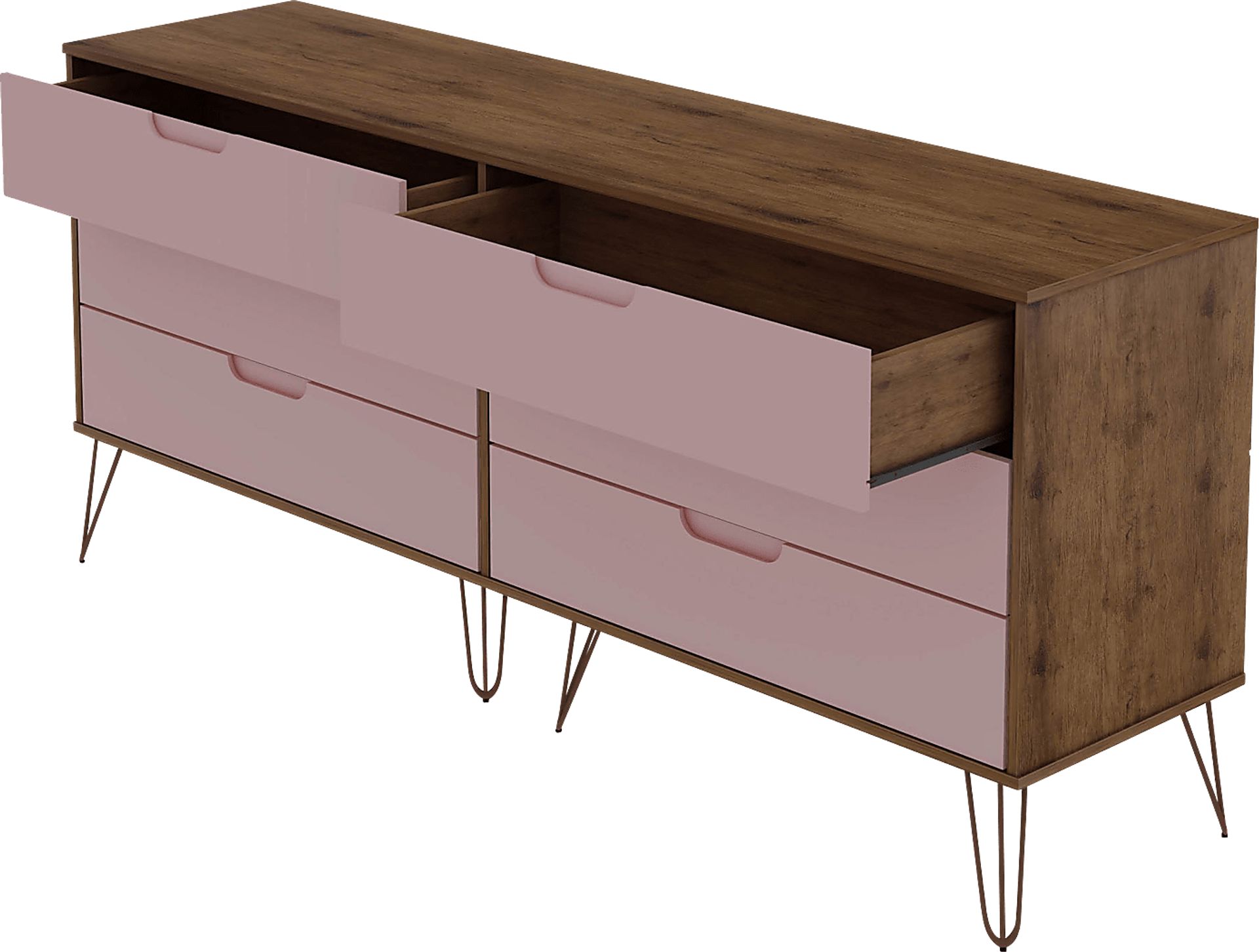Camomile II Pink Dresser - Image 4