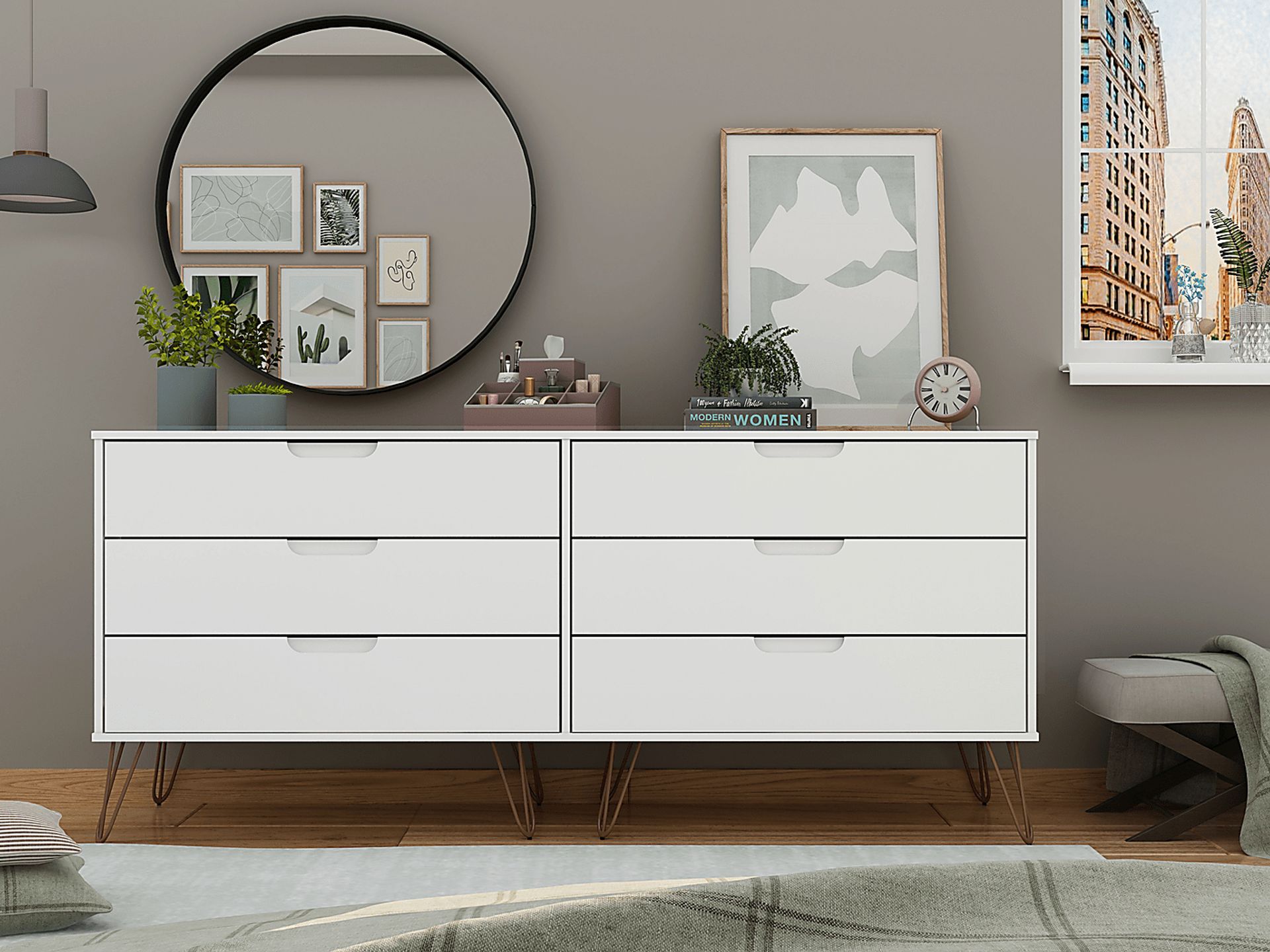 Camomile II White Dresser - Image 3