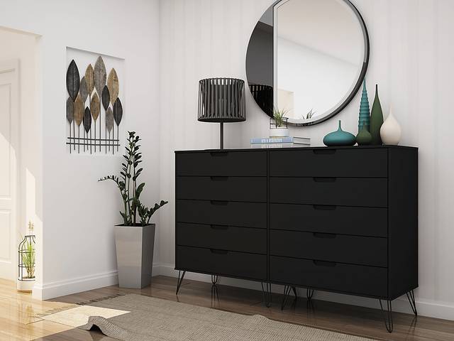 Camomile III Black Dresser - Thumbnail - Image 2