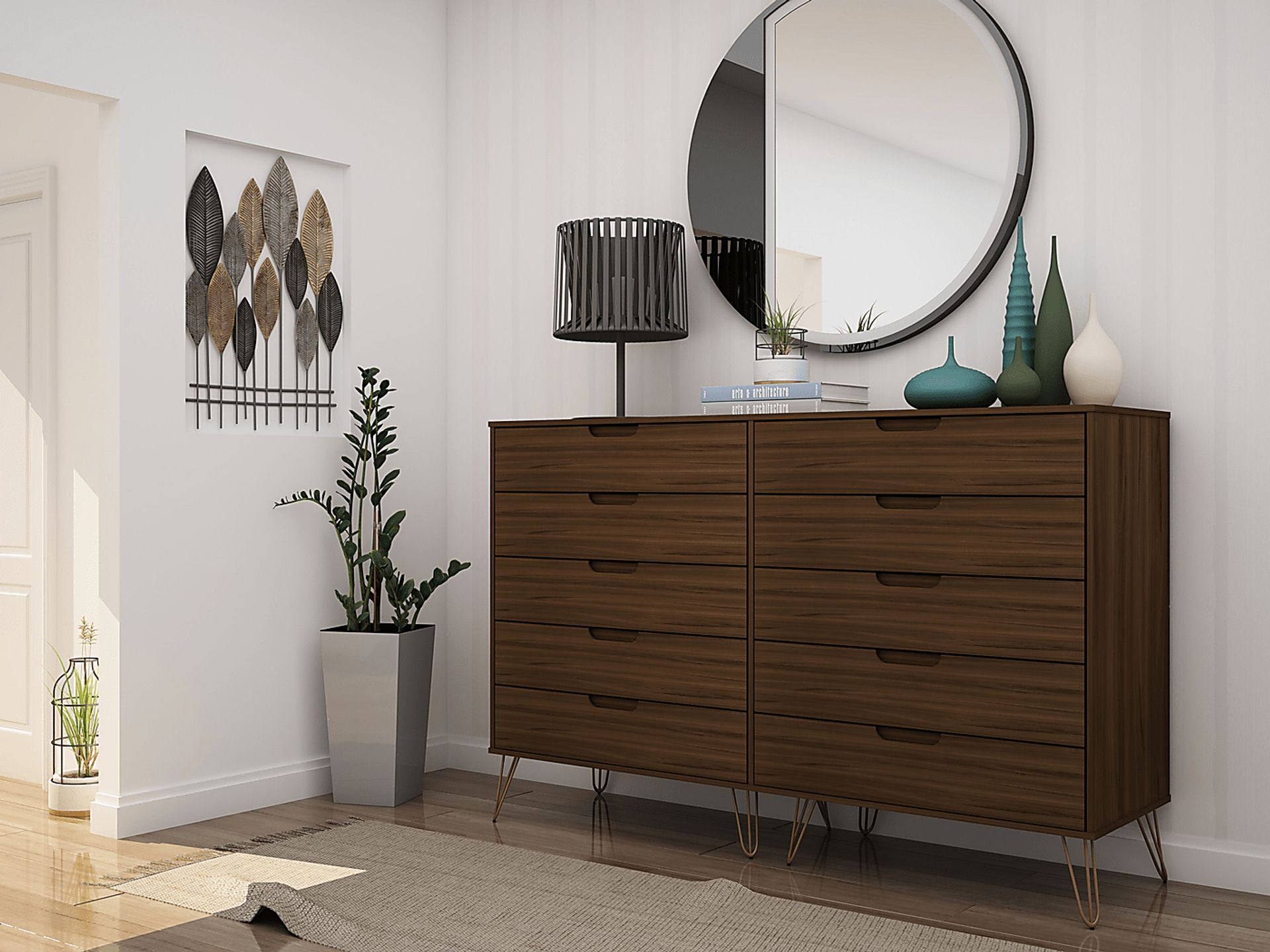 Camomile III Brown Dresser - Image 2
