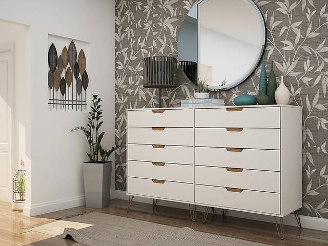 Camomile III Off-White Dresser - Thumbnail - Image 2