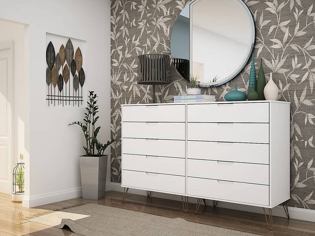 Camomile III White Dresser - Thumbnail - Image 2