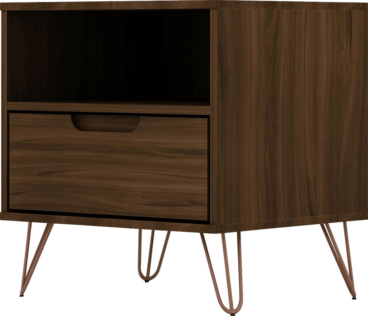 Camomile IV Brown Nightstand