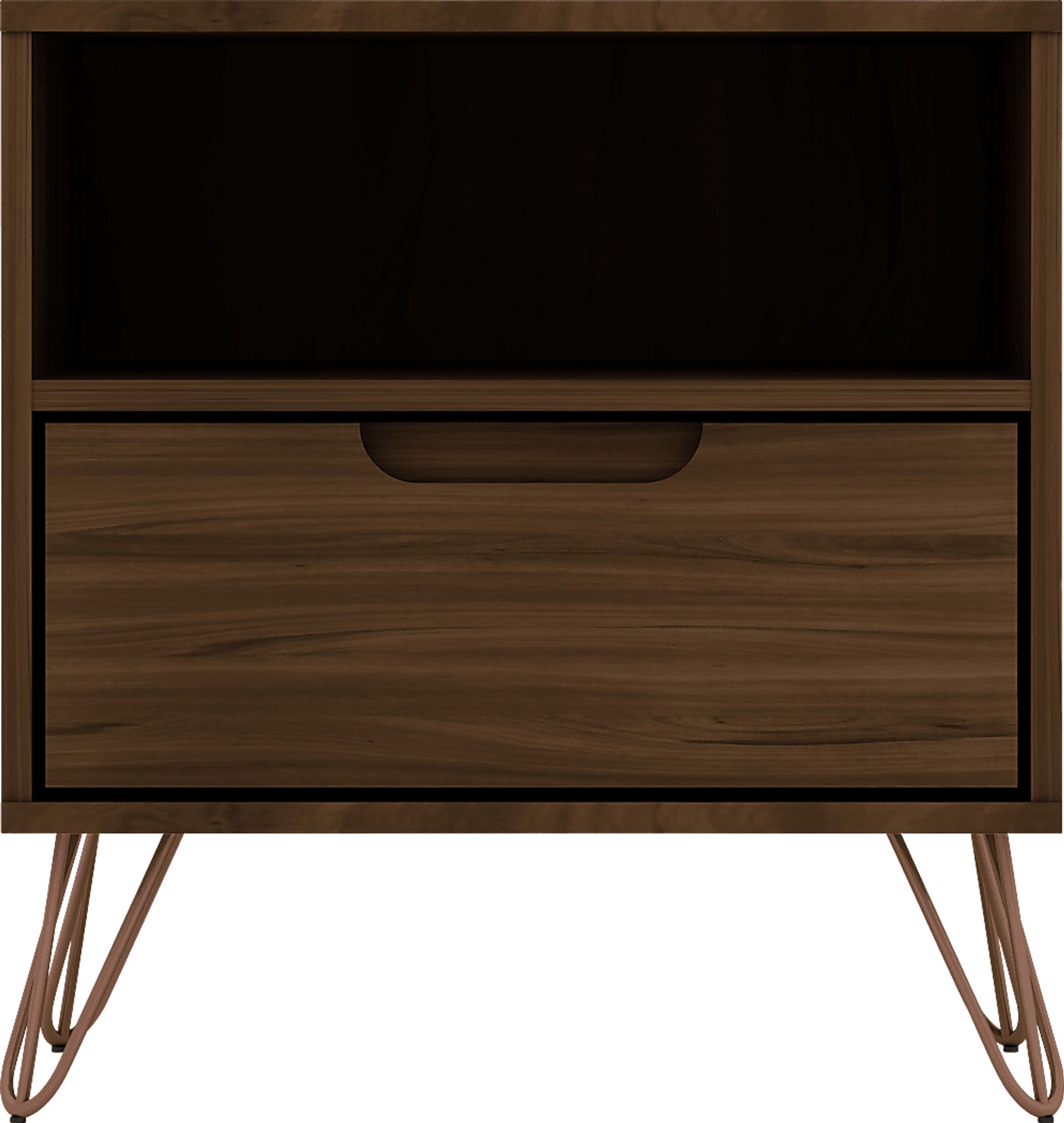 Camomile IV Brown Nightstand - Image 1