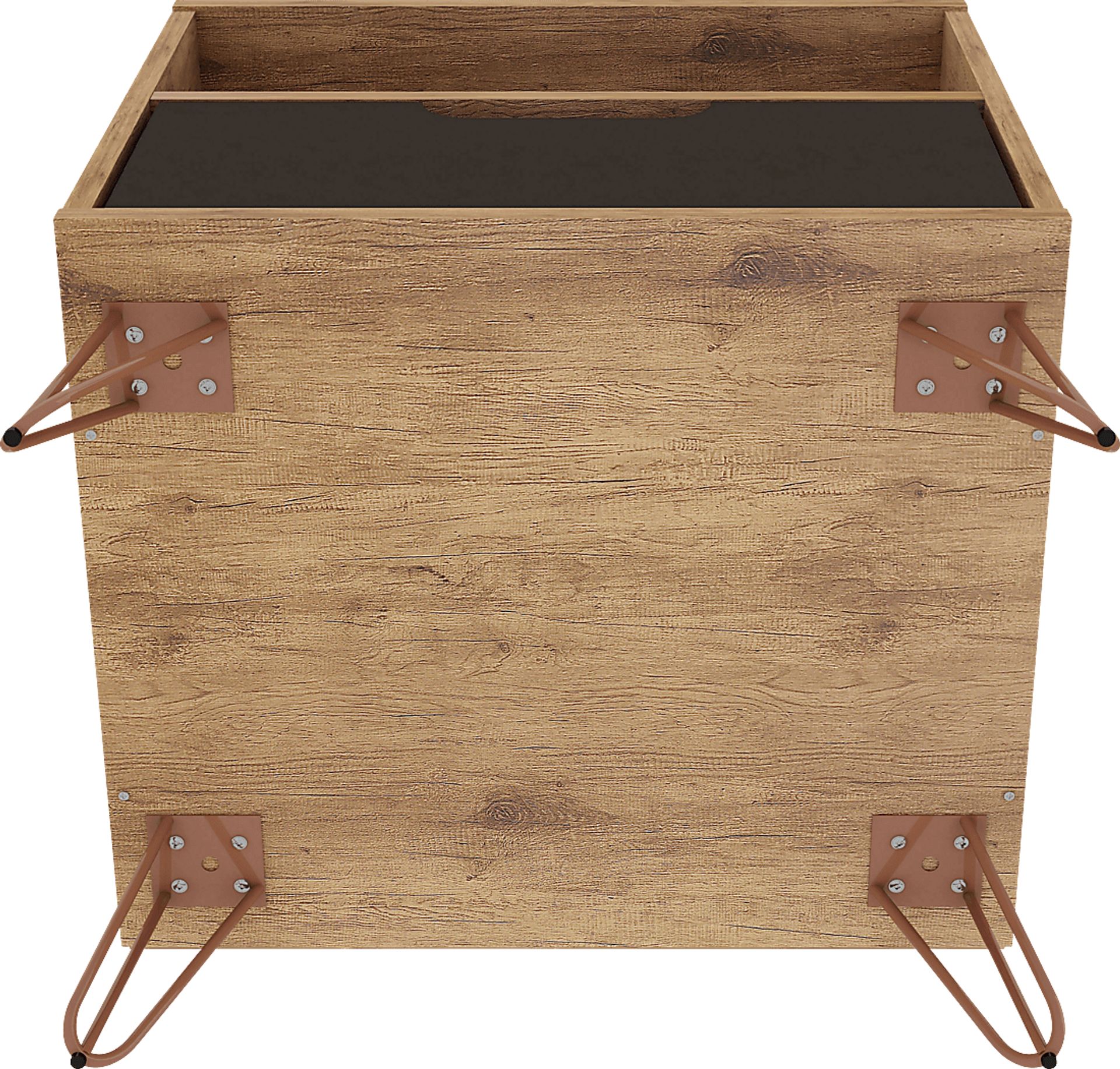 Camomile IV Gray Nightstand - Image 7