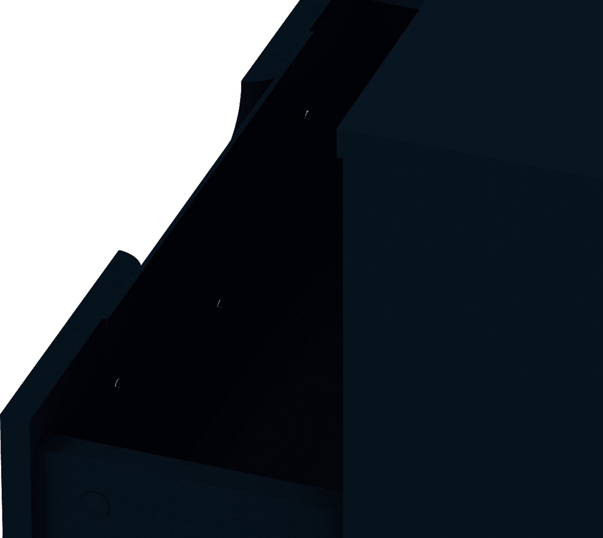 Camomile IV Midnight Blue Nightstand - Image 13