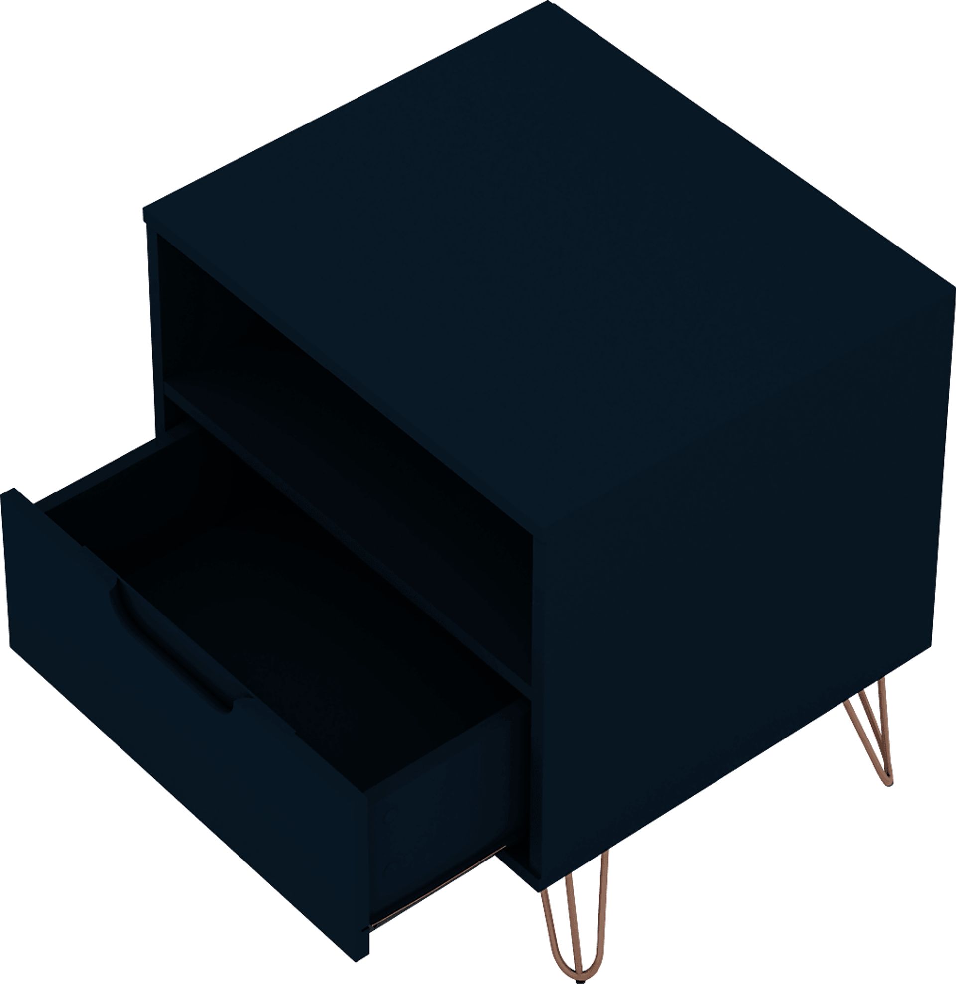 Camomile IV Midnight Blue Nightstand - Image 5