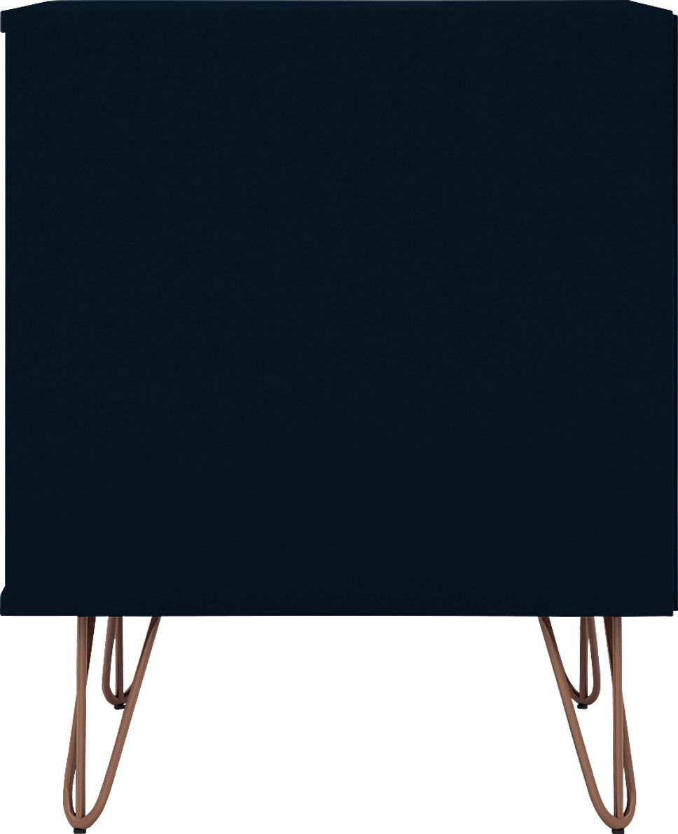 Camomile IV Midnight Blue Nightstand