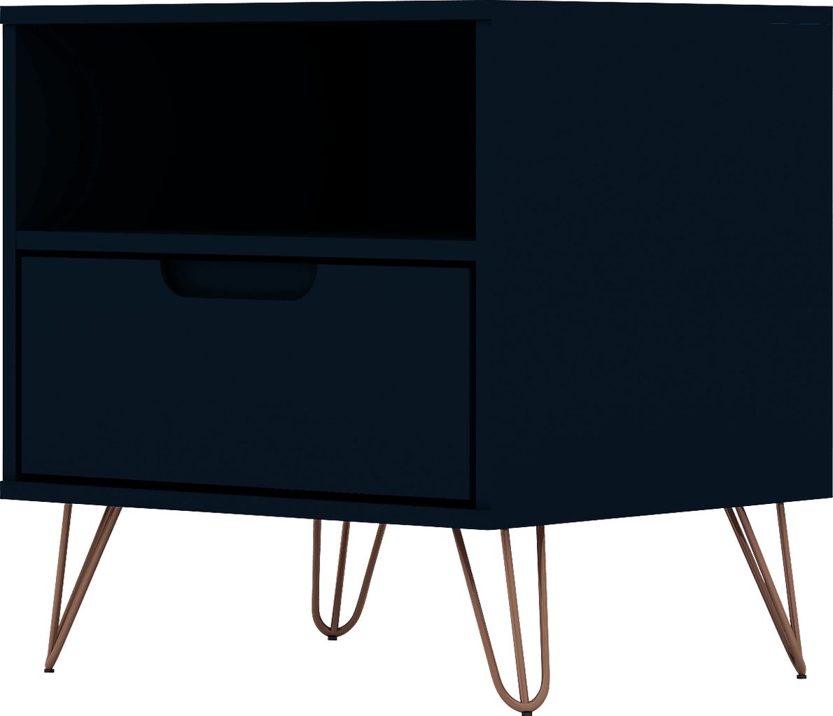 Camomile IV Midnight Blue Nightstand