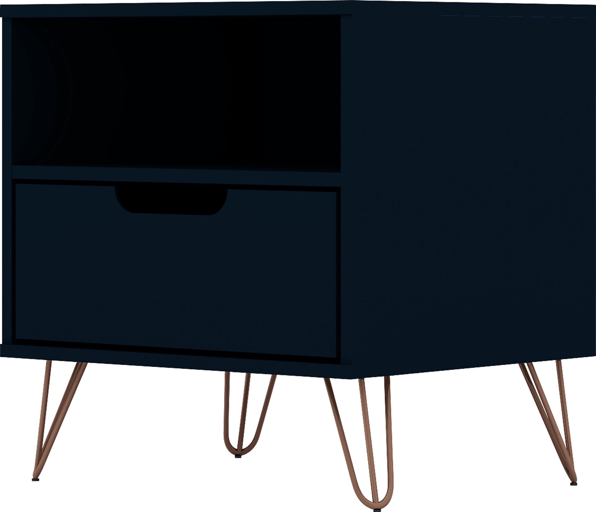 Camomile IV Midnight Blue Nightstand - Image 9