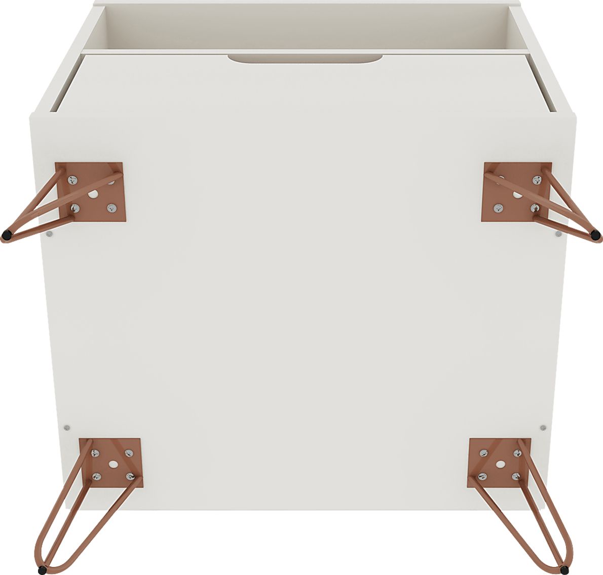 Camomile IV Off-White Nightstand