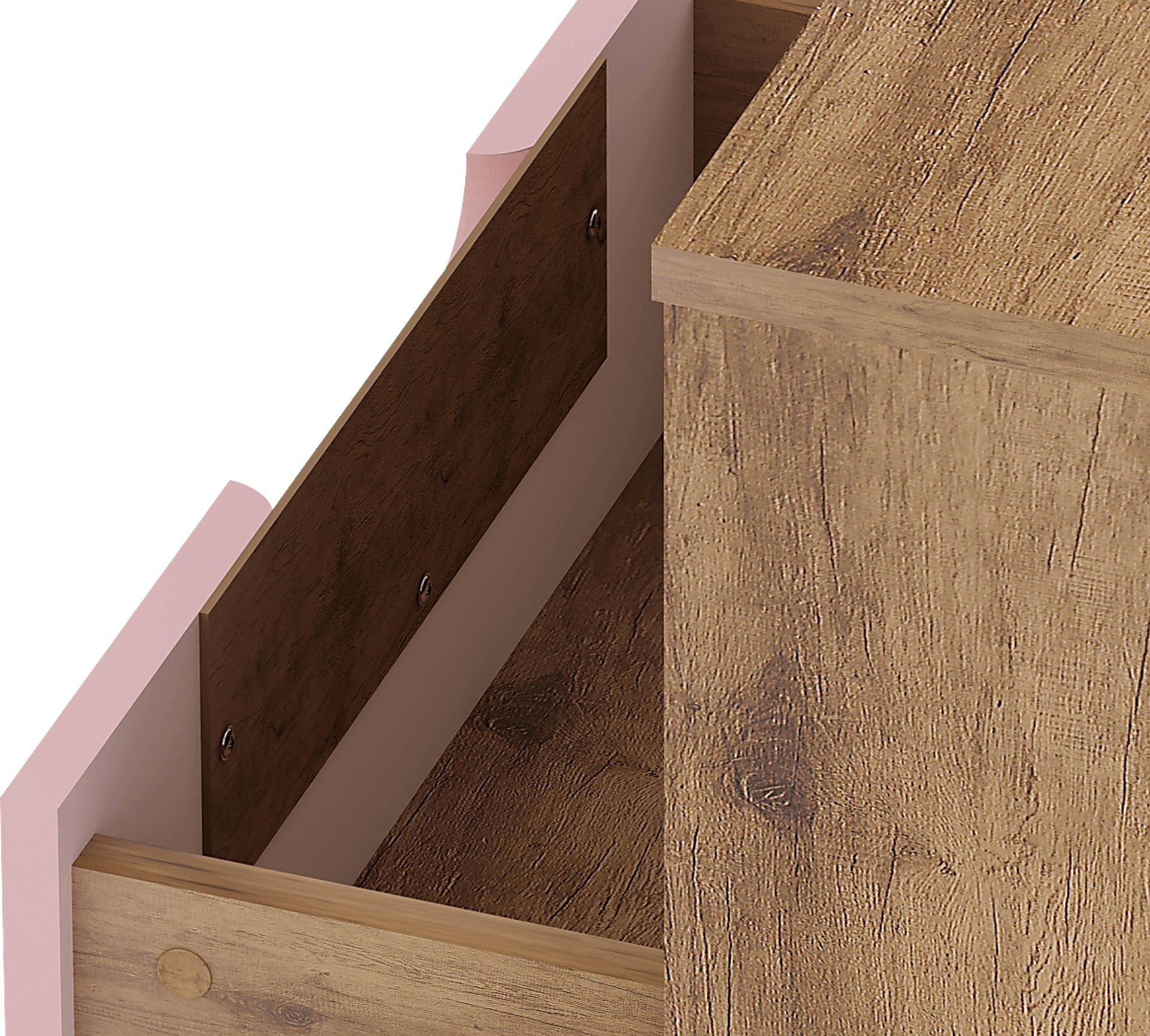 Camomile IV Pink Nightstand - Image 6