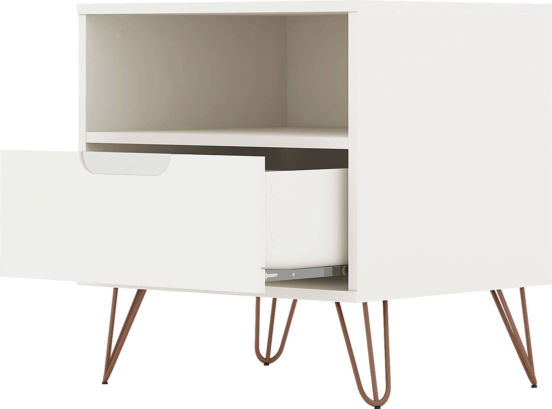 Camomile IV White Nightstand - Image 4
