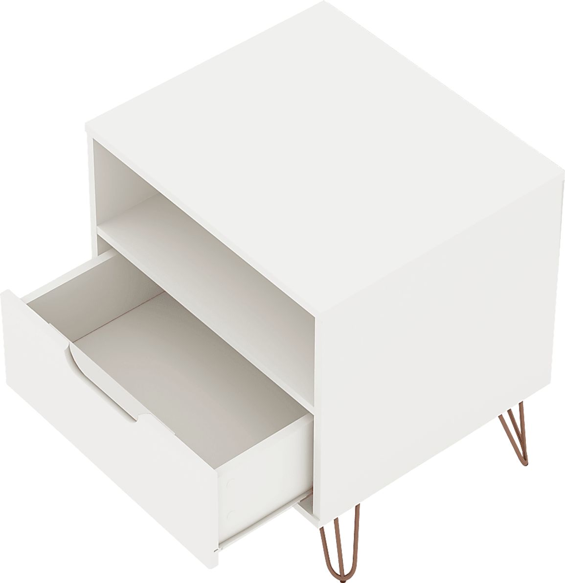 Camomile IV White Nightstand