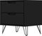 Camomile V Black Nightstand
