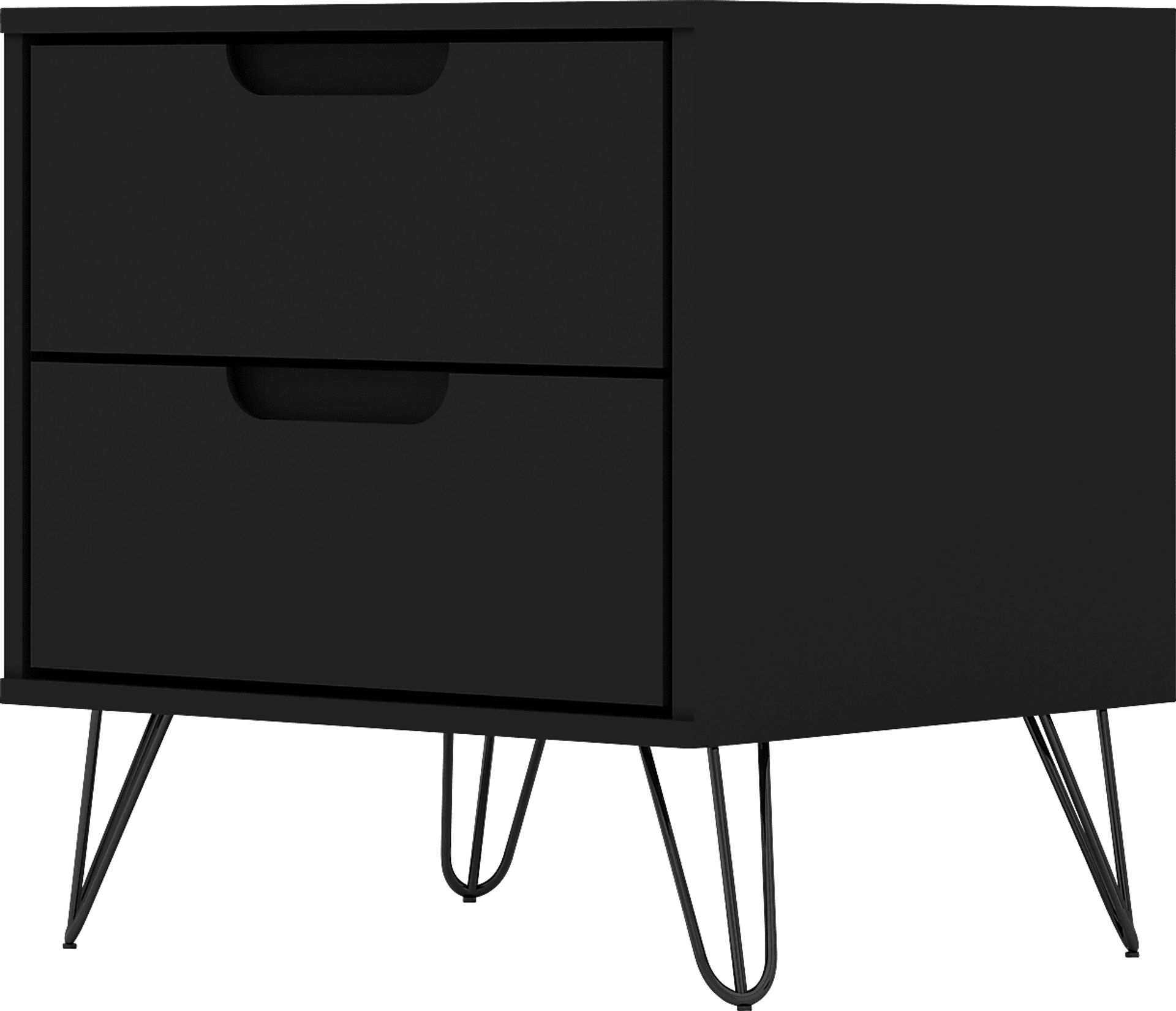 Camomile V Black Nightstand - Image 9