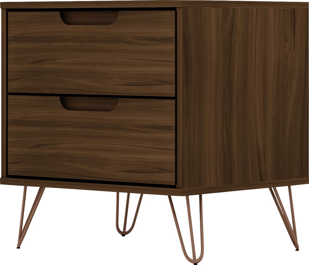 Camomile V Brown Nightstand