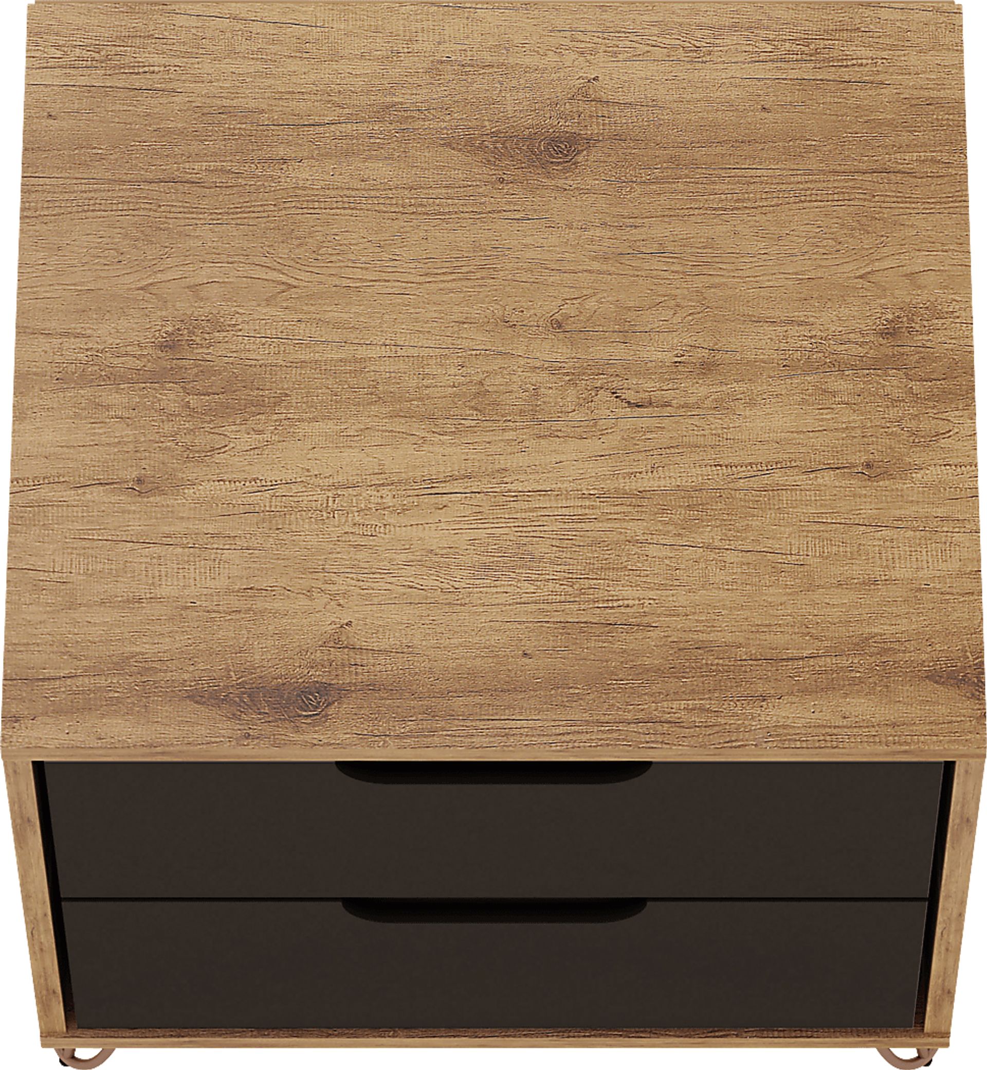 Camomile V Gray Nightstand - Image 11