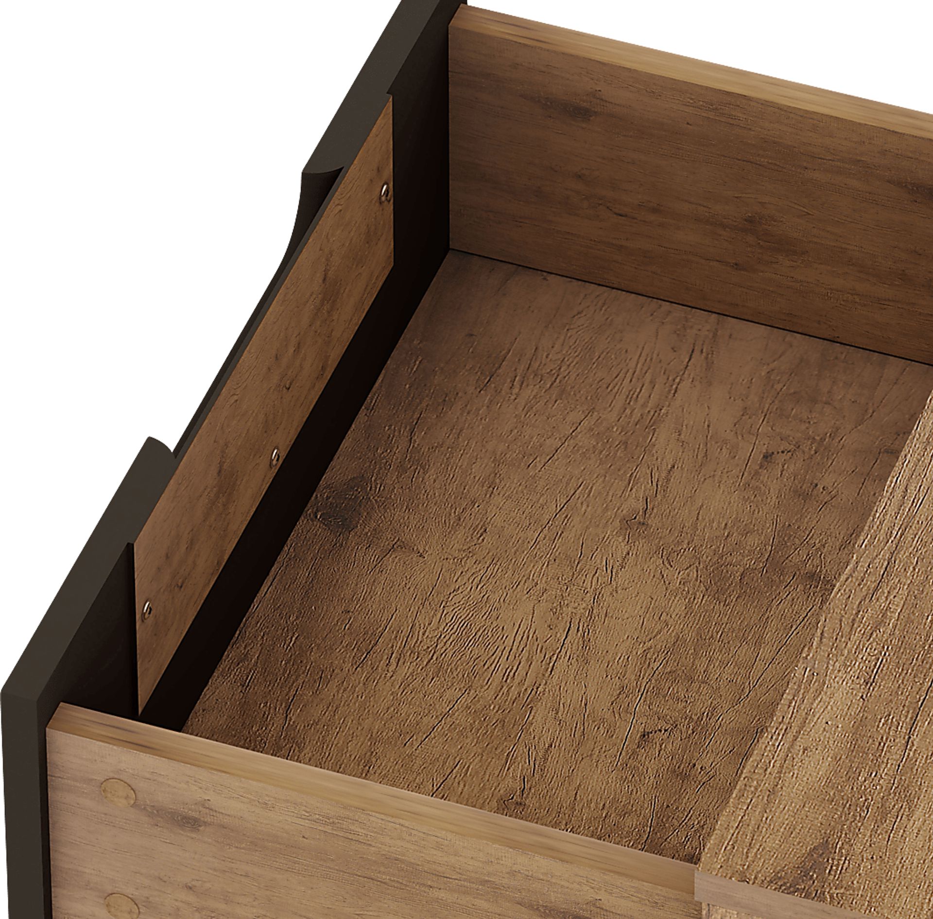 Camomile V Gray Nightstand - Image 5