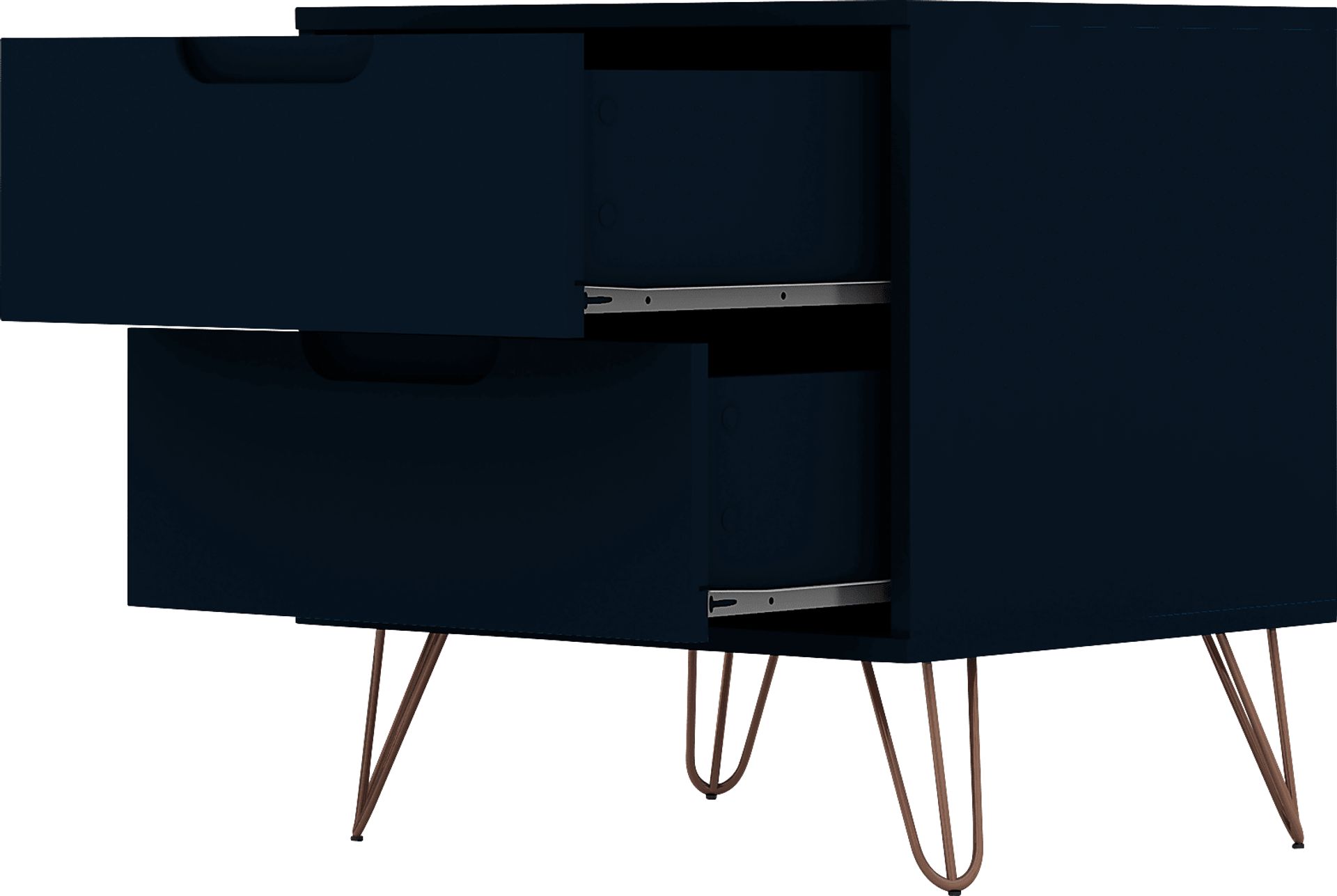 Camomile V Midnight Blue Nightstand - Image 4