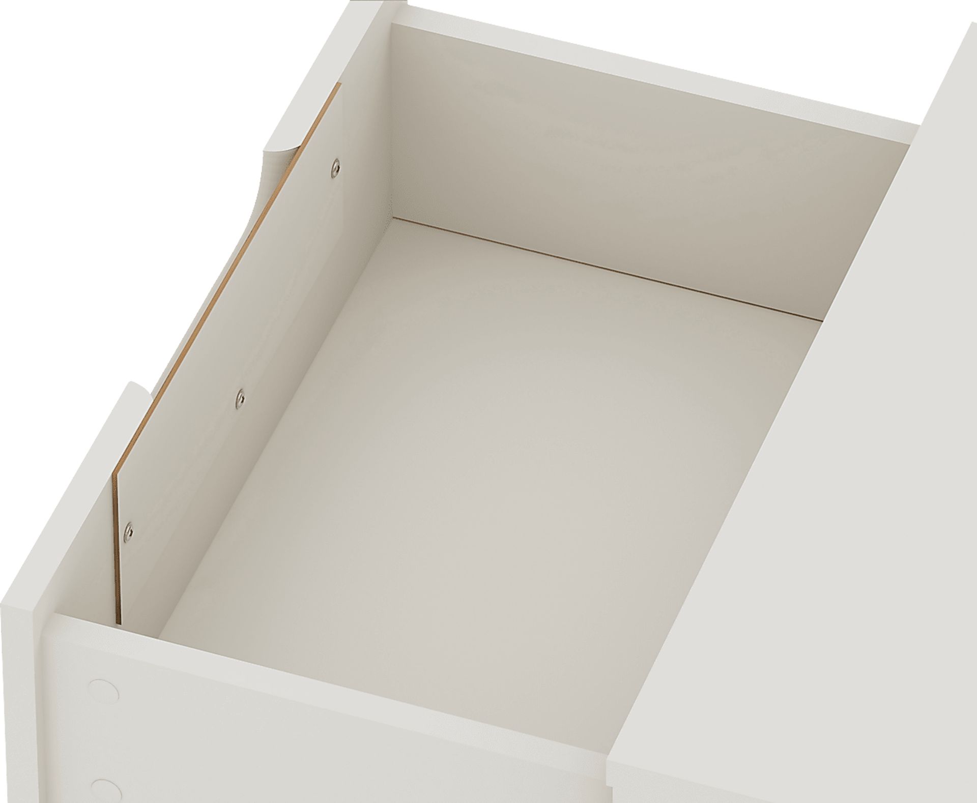 Camomile V Off-White Nightstand - Image 6