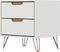 Camomile V Off-White Nightstand