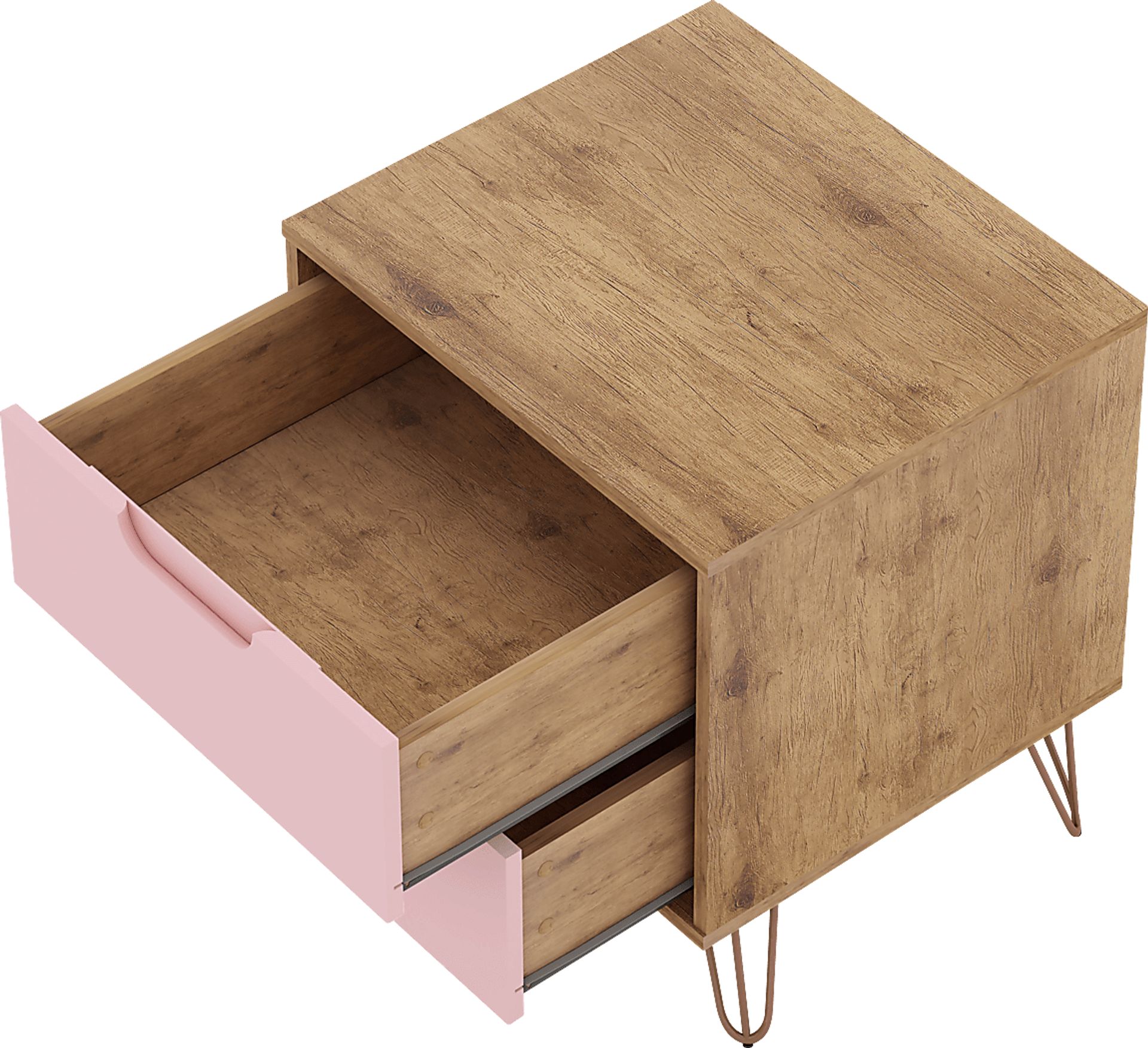Camomile V Pink Nightstand - Image 5