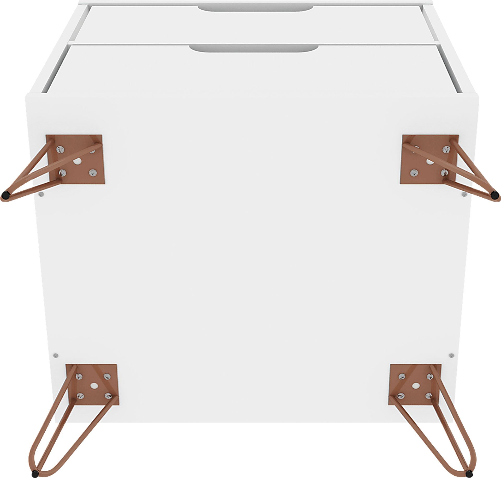 Camomile V White Nightstand - Image 7