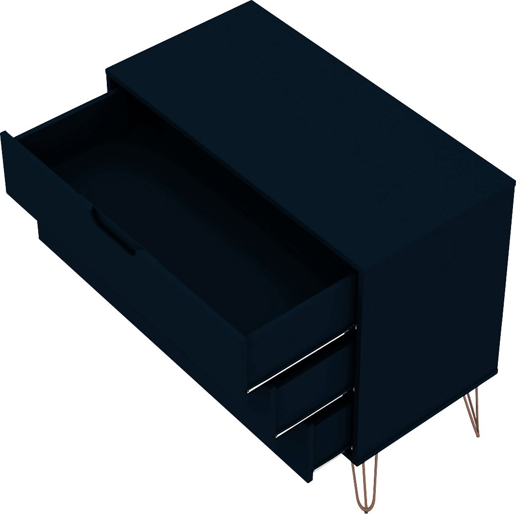 Camomile VI Midnight Blue Dresser - Thumbnail 3