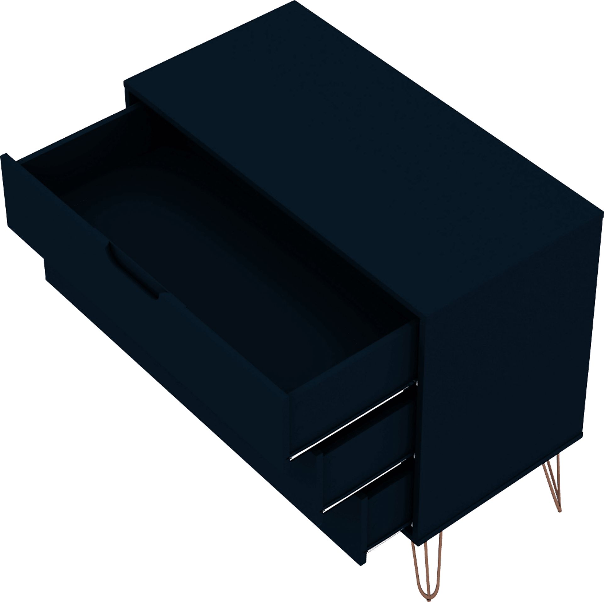 Camomile VI Midnight Blue Dresser - Image 4