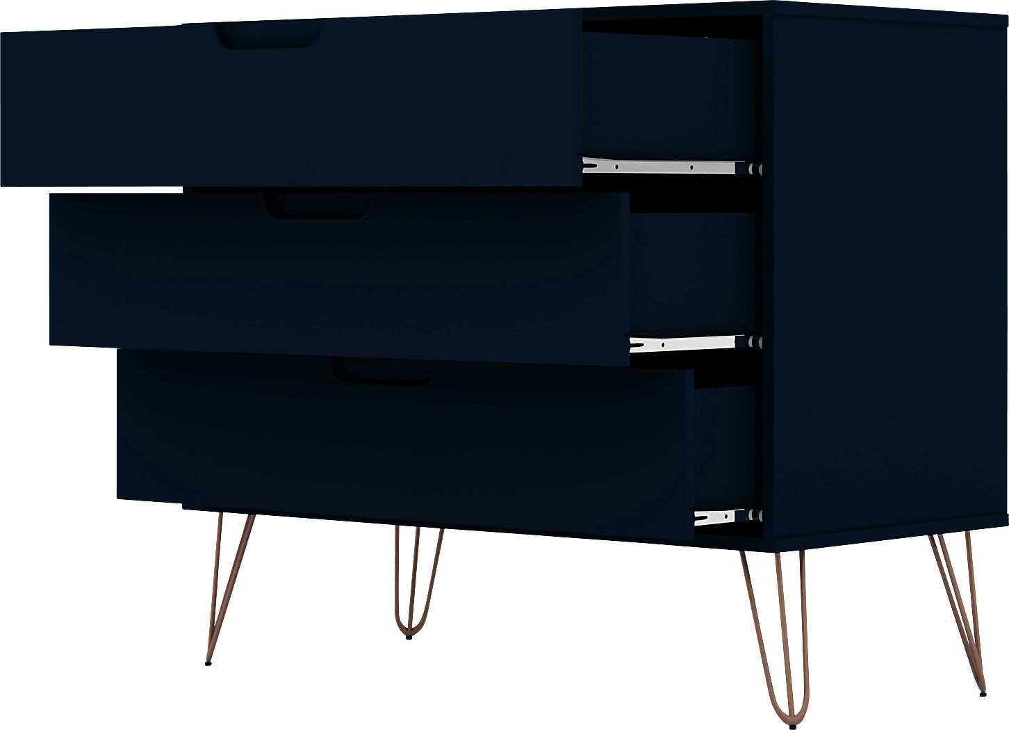 Camomile VI Midnight Blue Dresser - Thumbnail 4
