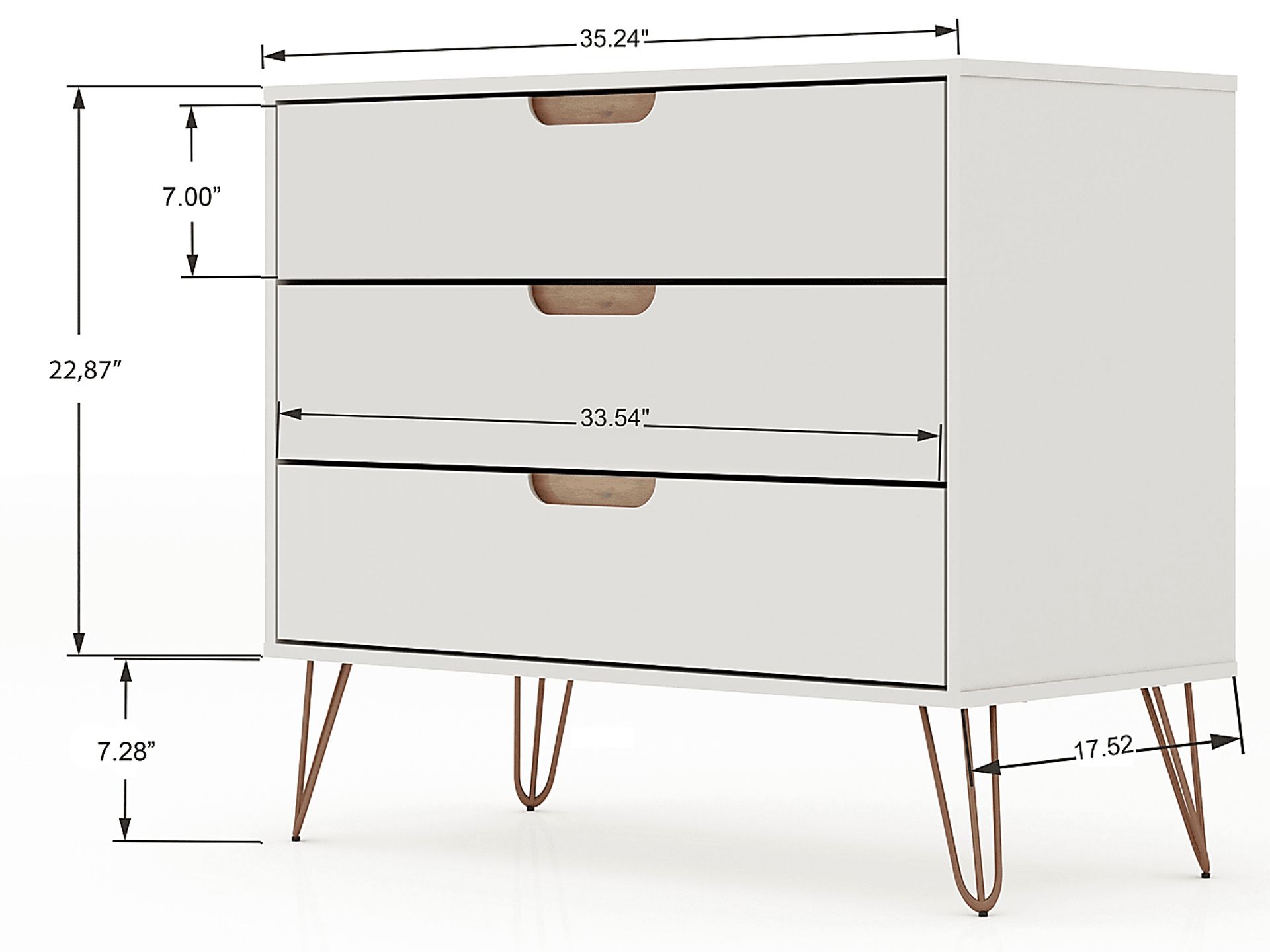 Camomile VI Off-White Dresser - Image 3