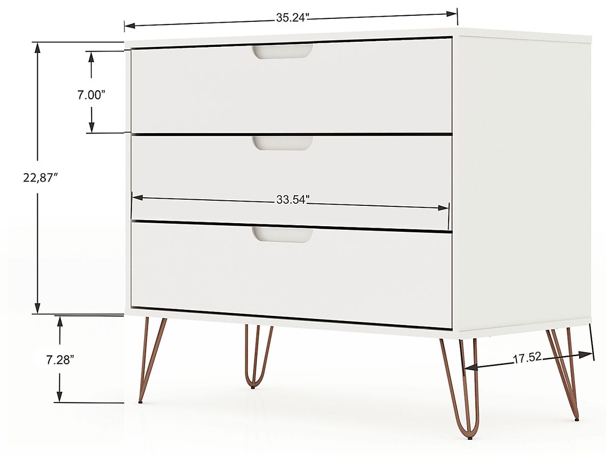 Camomile VI White Dresser