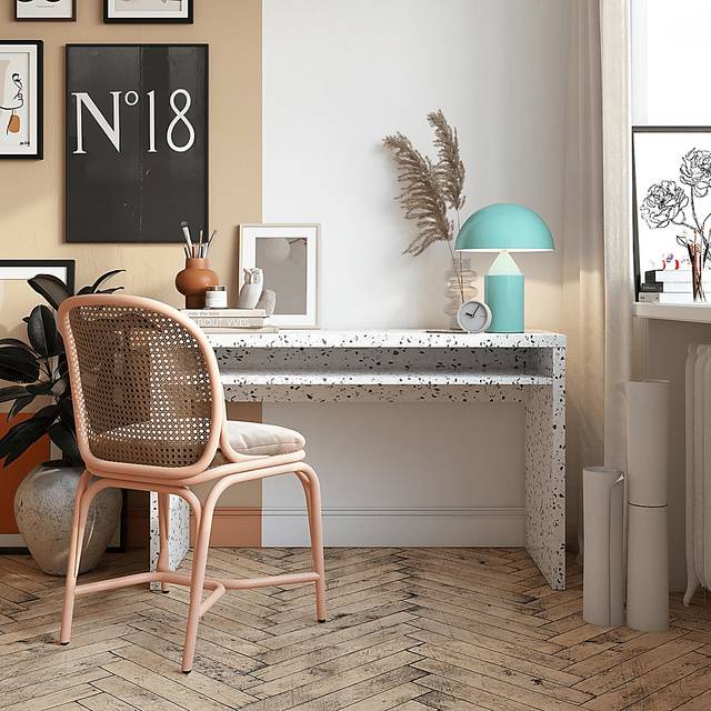 Campanella Gray Desk - Thumbnail - Image 8
