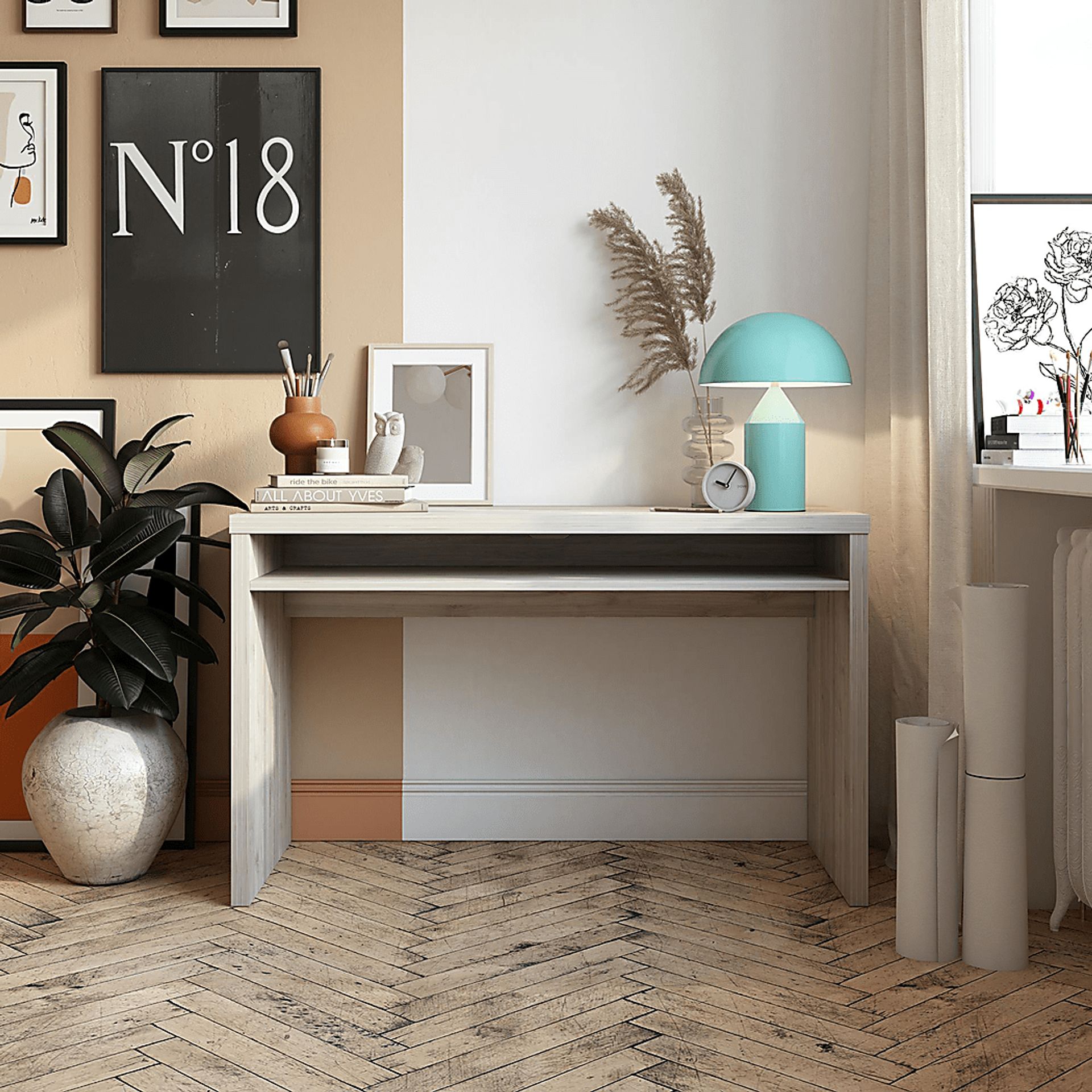 Campanella Walnut Desk - Image 8