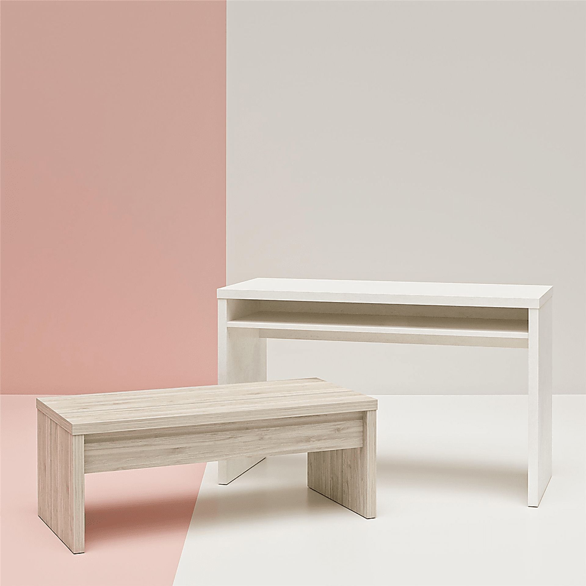 Campanella White Desk - Image 6