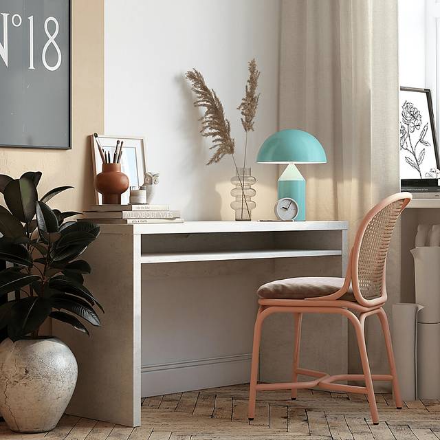 Campanella White Desk - Thumbnail - Image 9
