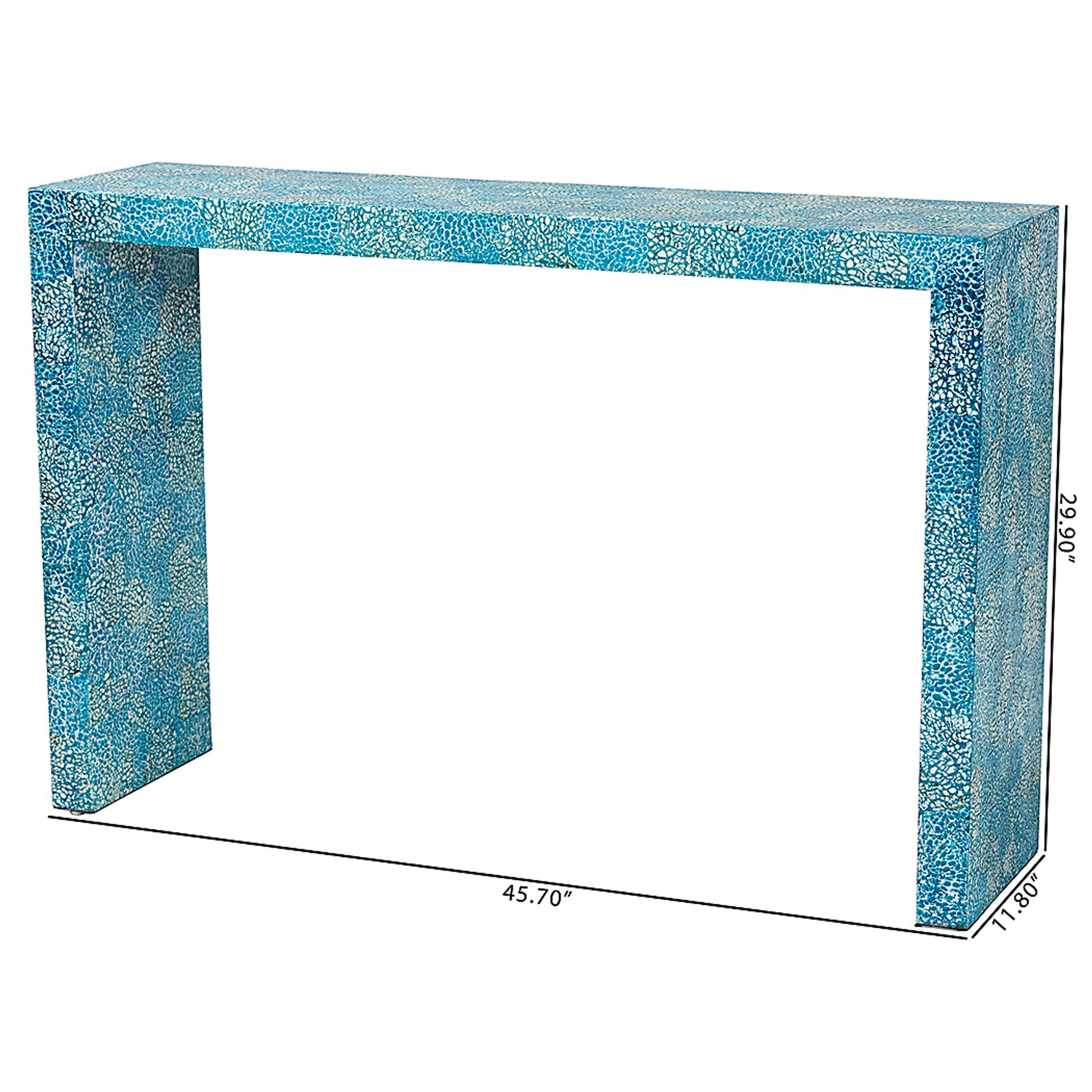 Campanlle Blue Sofa Table - Image 8