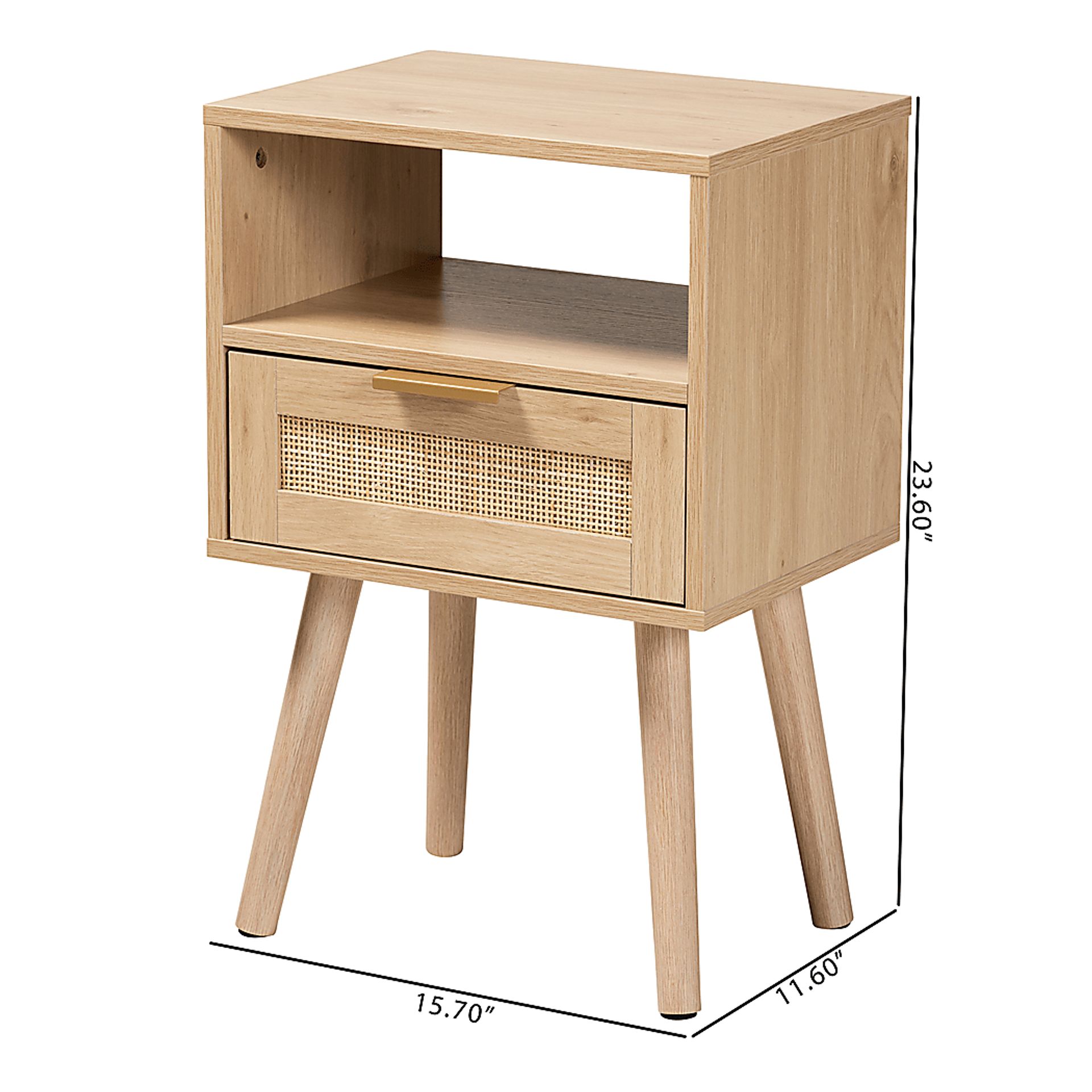 Campolina Light Brown End Table - Image 9