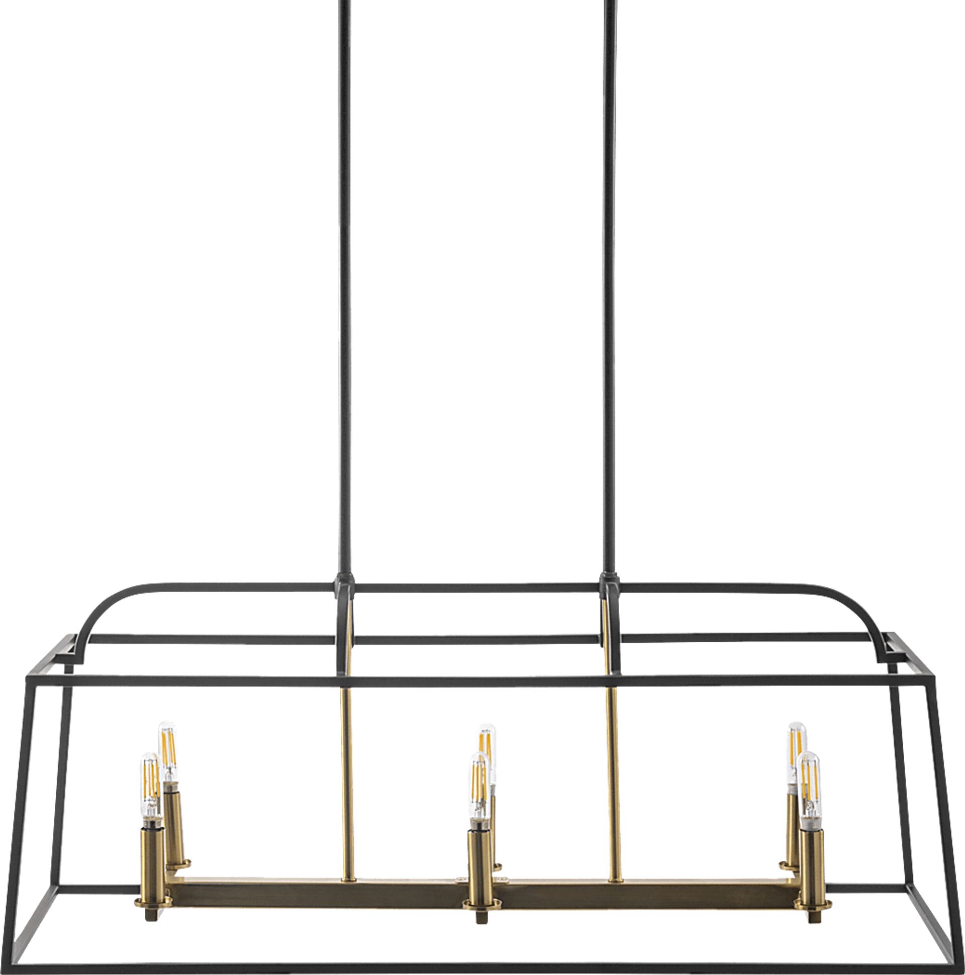 Camran Black Chandelier - Image 1