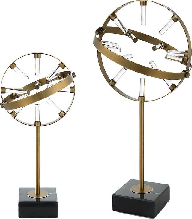 Camrin Brass Sculptures, Set of 2 - Thumbnail - Image 4