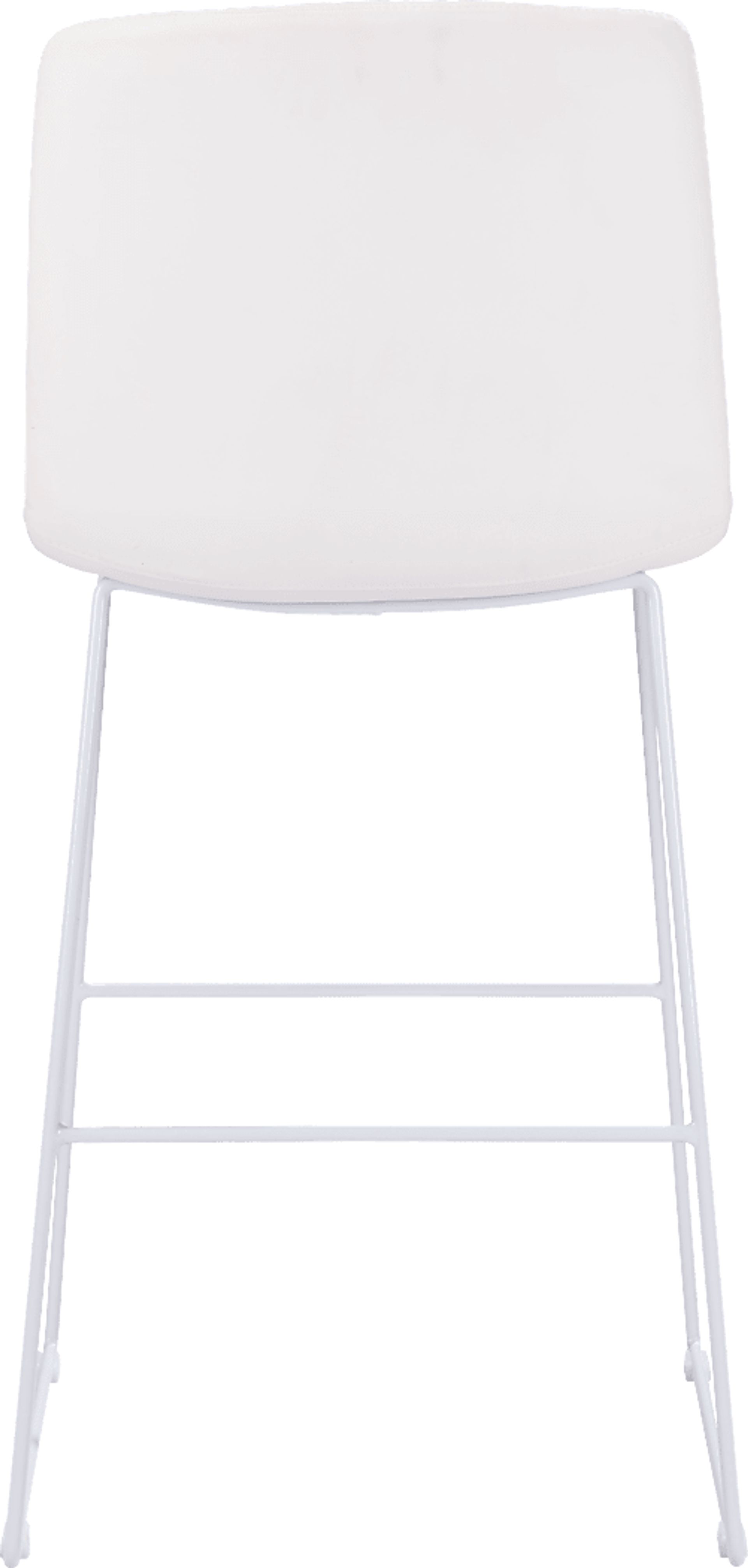 Camulet White Bar Height Stool, Set of 2 - Image 5