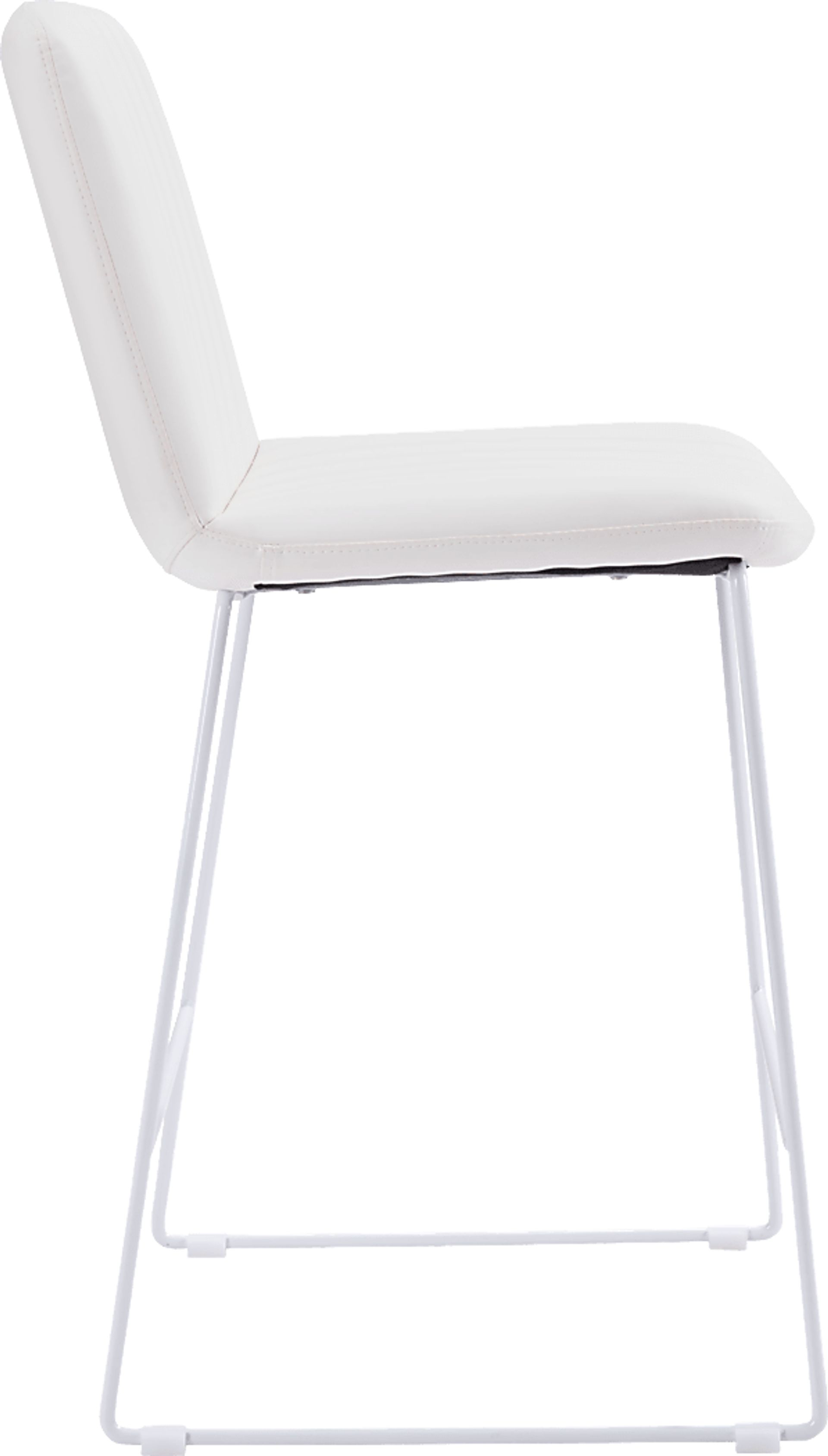 Camulet White Counter Height Stool, Set of 2 - Image 4