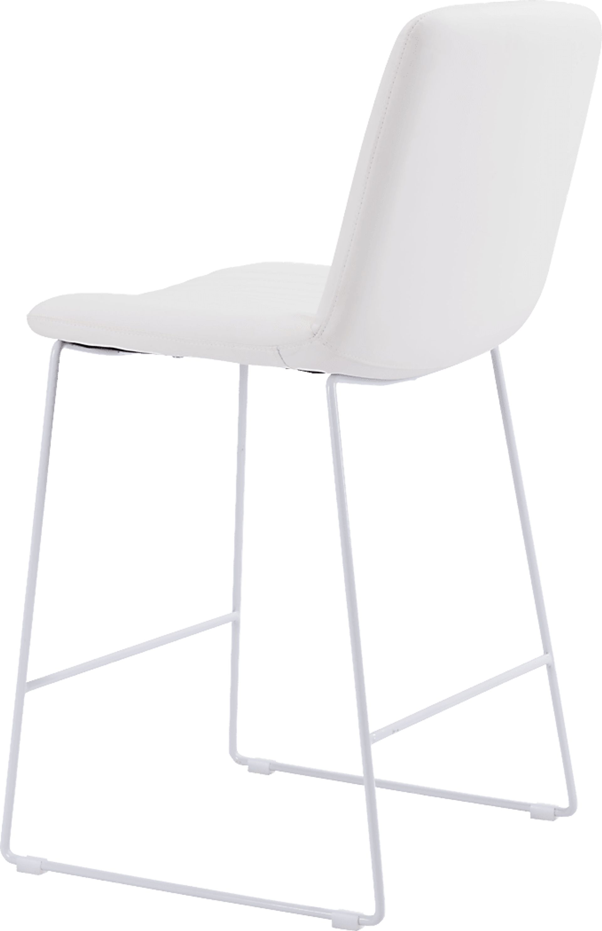 Camulet White Counter Height Stool, Set of 2 - Image 7