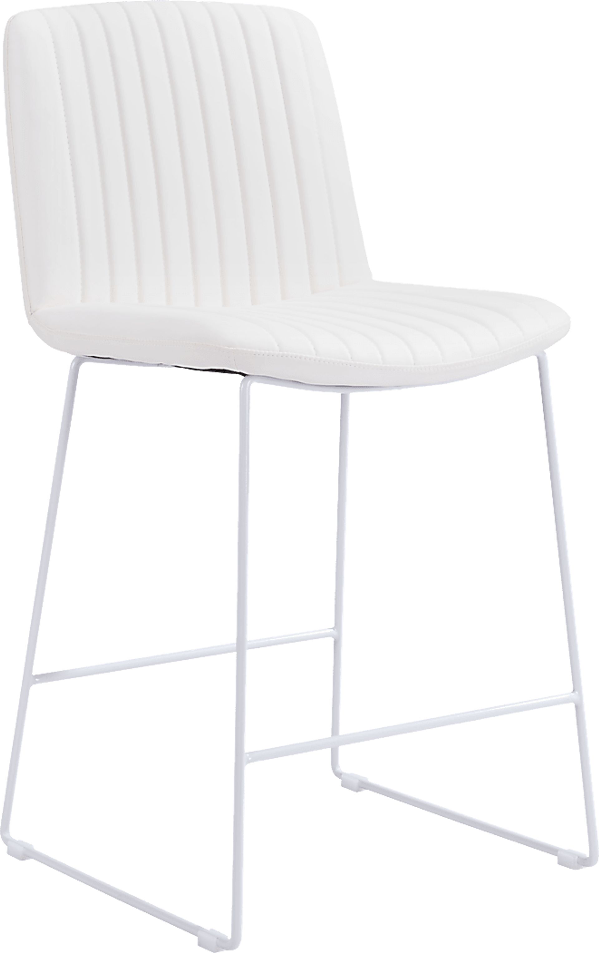 Camulet White Counter Height Stool, Set of 2 - Image 8