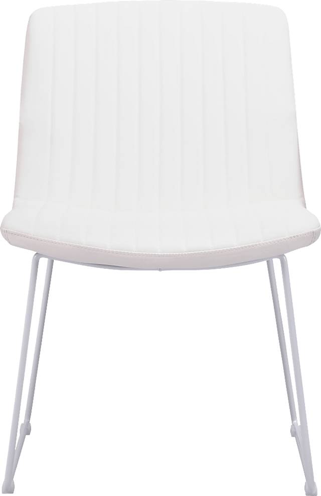 Camulet White Dining Chair, Set of 2 - Thumbnail - Image 7