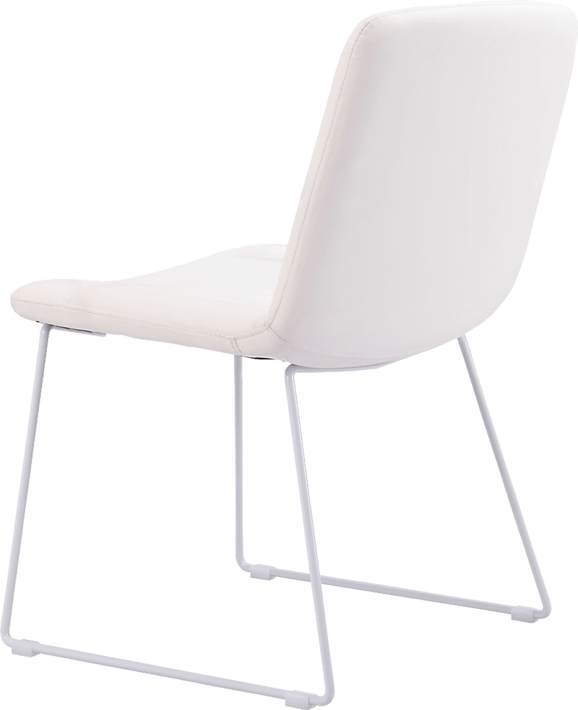 Camulet White Dining Chair, Set of 2 - Image 9