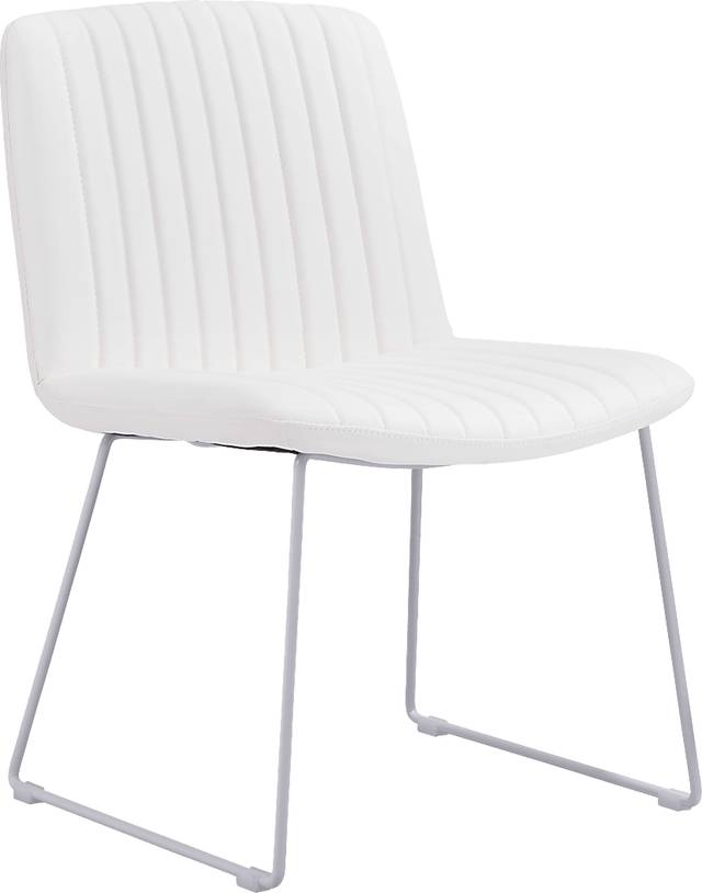 Camulet White Dining Chair, Set of 2 - Thumbnail - Image 10