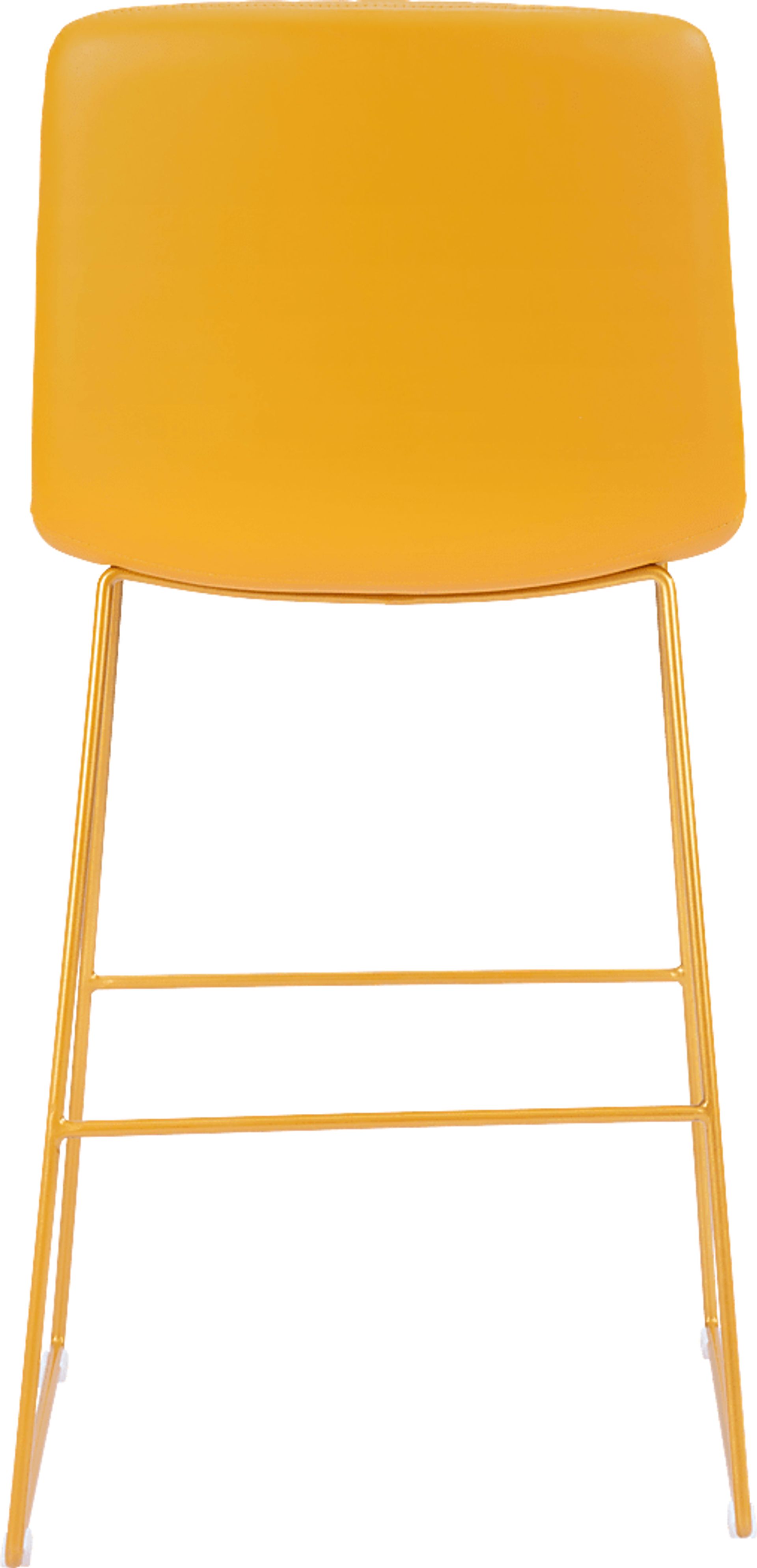 Camulet Yellow Bar Height Stool, Set of 2 - Image 5