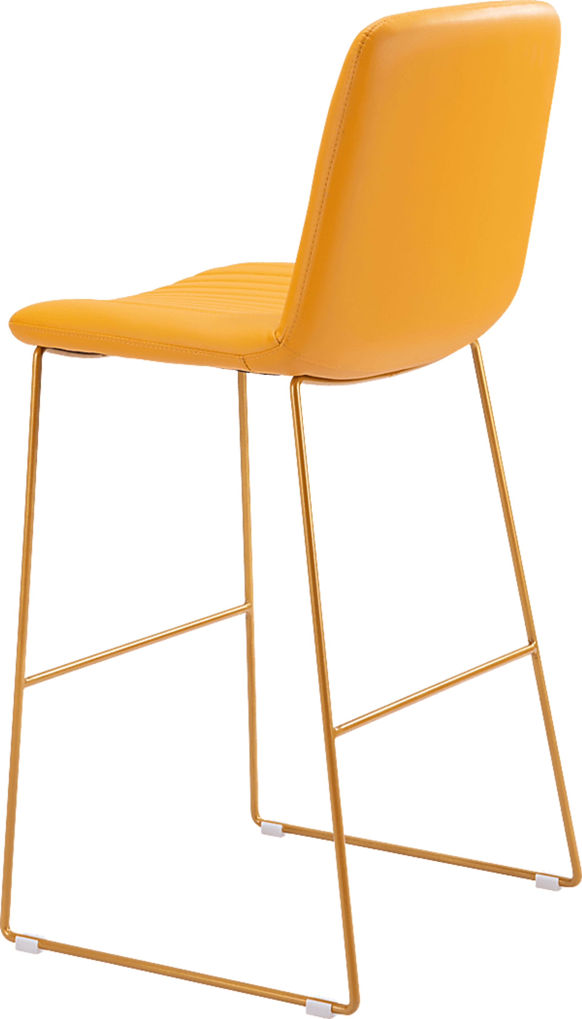 Camulet Yellow Bar Height Stool, Set of 2 - Image 6